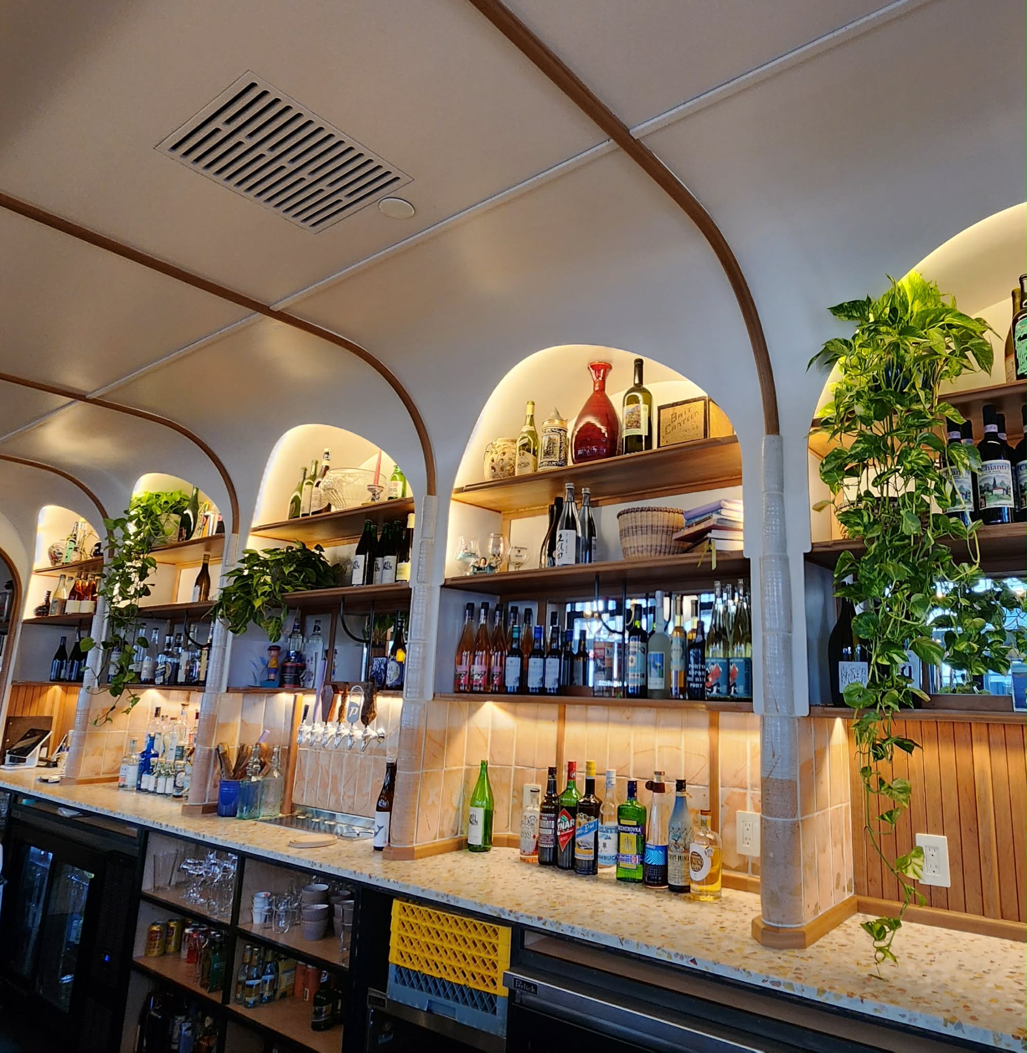 Restaurant interiorscape